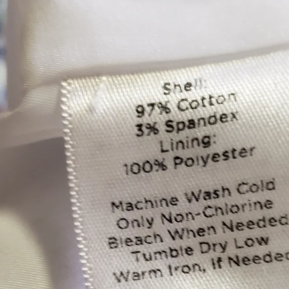 Talbots Classic Patterned A-line Skirt - Picture 7 of 7